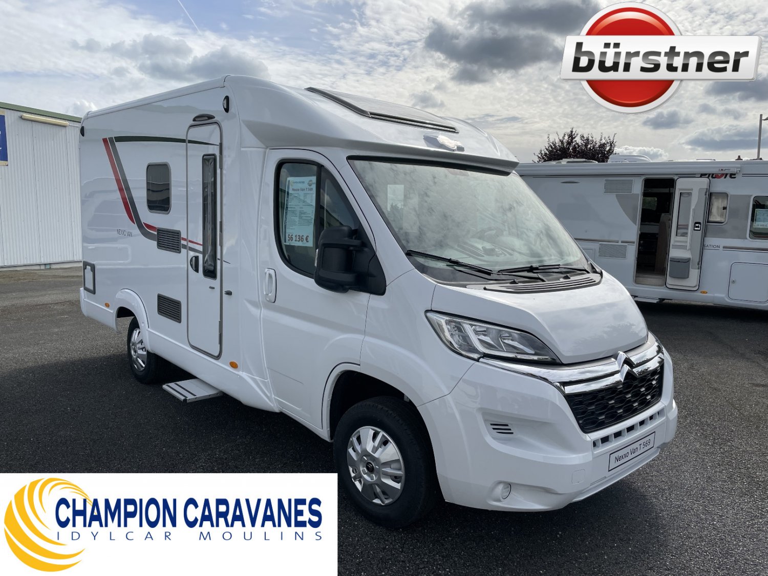 Champion Caravanes et Camping Car - Burstner Nexxo Van T 569 à 61 629 €
